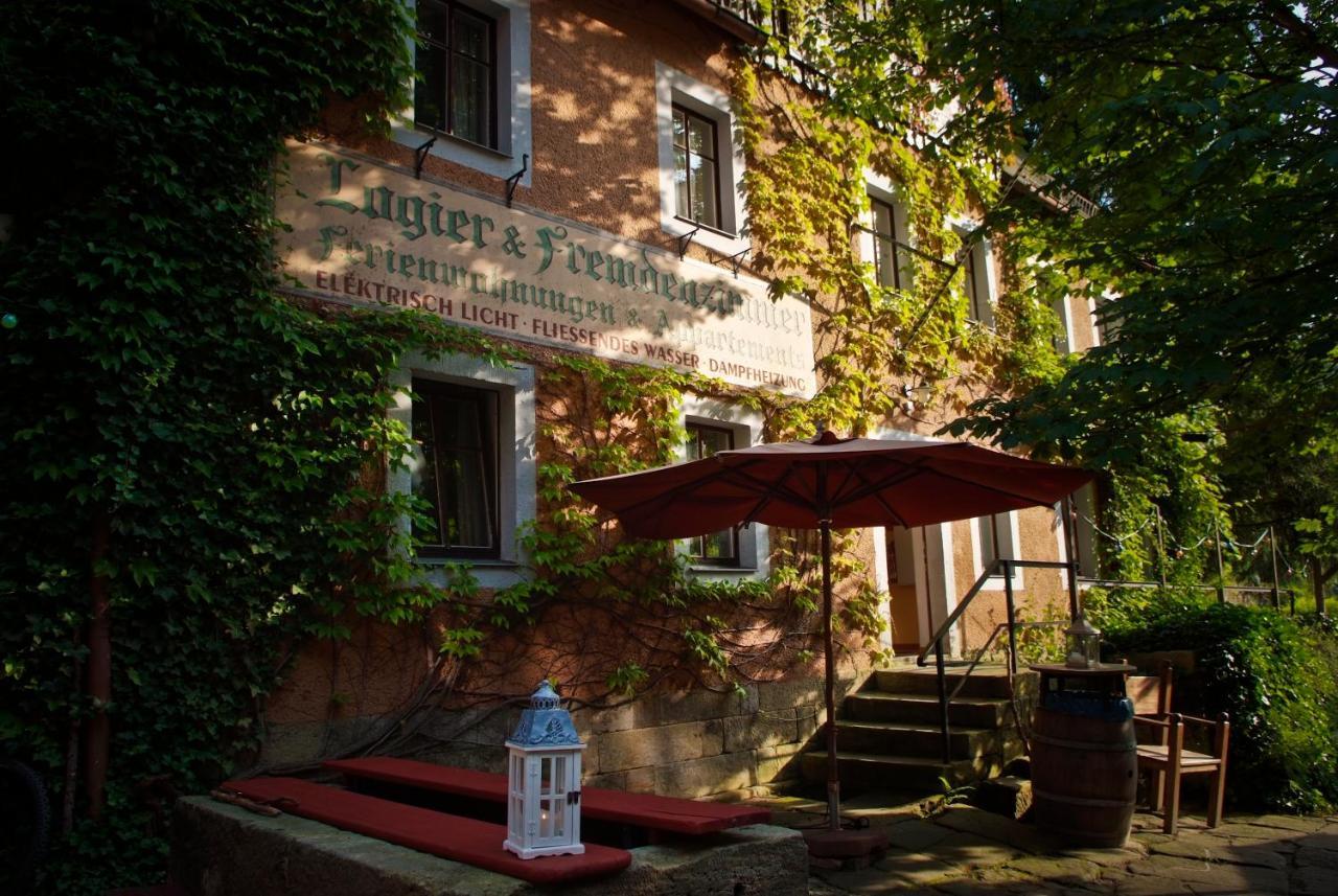 Das Forsthaus Hotelapartments バート・シャンダウ エクステリア 写真