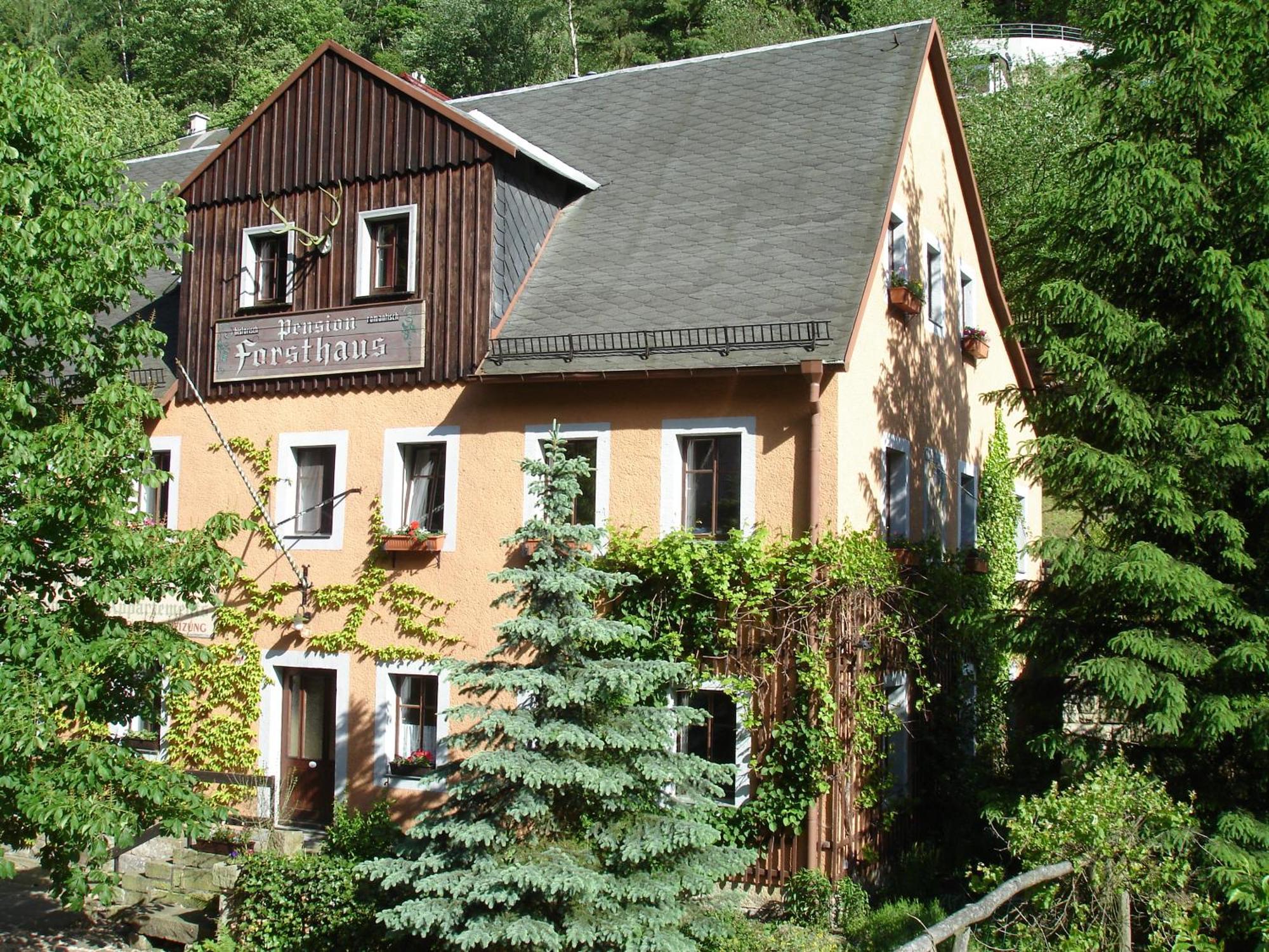 Das Forsthaus Hotelapartments バート・シャンダウ エクステリア 写真